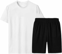 Summer Men's Tracksuit T-Shirt Shorts Suit Sports Two Piece Sets Jogging Short Sleeve Sweatpants