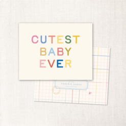 adorable infant greeting